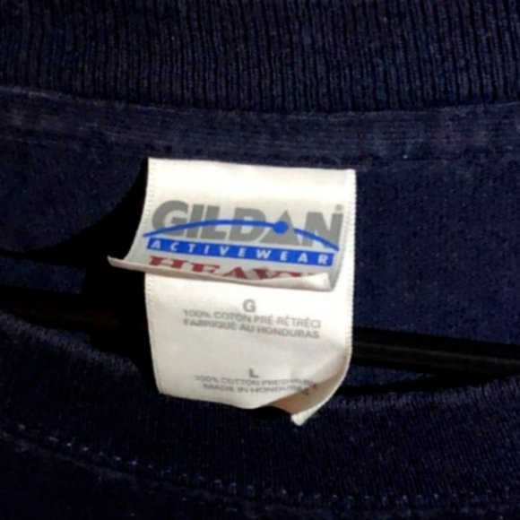 New York Fire Department Strength and Honor Blue Large Men's T-Shirt - Picture 2 of 3